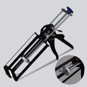 Two-component glue gun with a 1:10 mixing ratio, 490ml