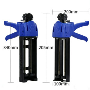 Two-component glue gun with a 1:1 mixing ratio, 400ml