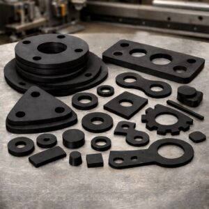Solid EPDM Rubber Die-Cut Parts