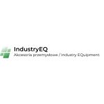 Logotyp firmy IndustryEQ z napisem "Akcesoria przemysłowe / Industry EQuipment"